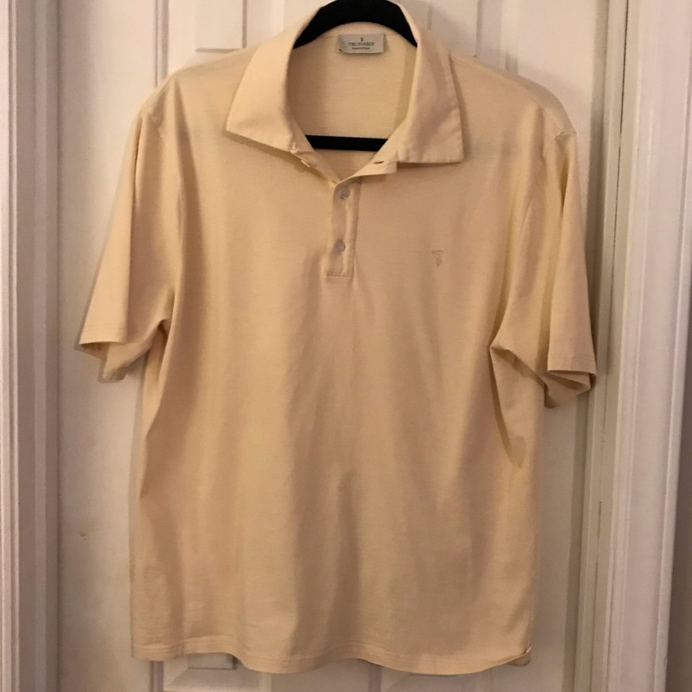 Trussardi 3 Button S/ Sleeved Shirt - Men’s Large - Picture 1 of 7